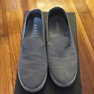 DKNY Women’s Gray Slip-Ons